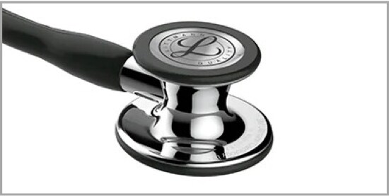 Le pavillon d’un Stéthoscope Cardiology IV(MC) Littmann® 3M(MC)
