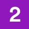 An icon of the number two.
